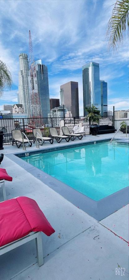 Modern Elite Open Style Loft With Rooftop Pool & Jacuzzi Los Angeles Exterior photo